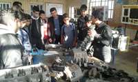 آشنایی دانش آموزان آغاجاری با آموزش های مهارتی